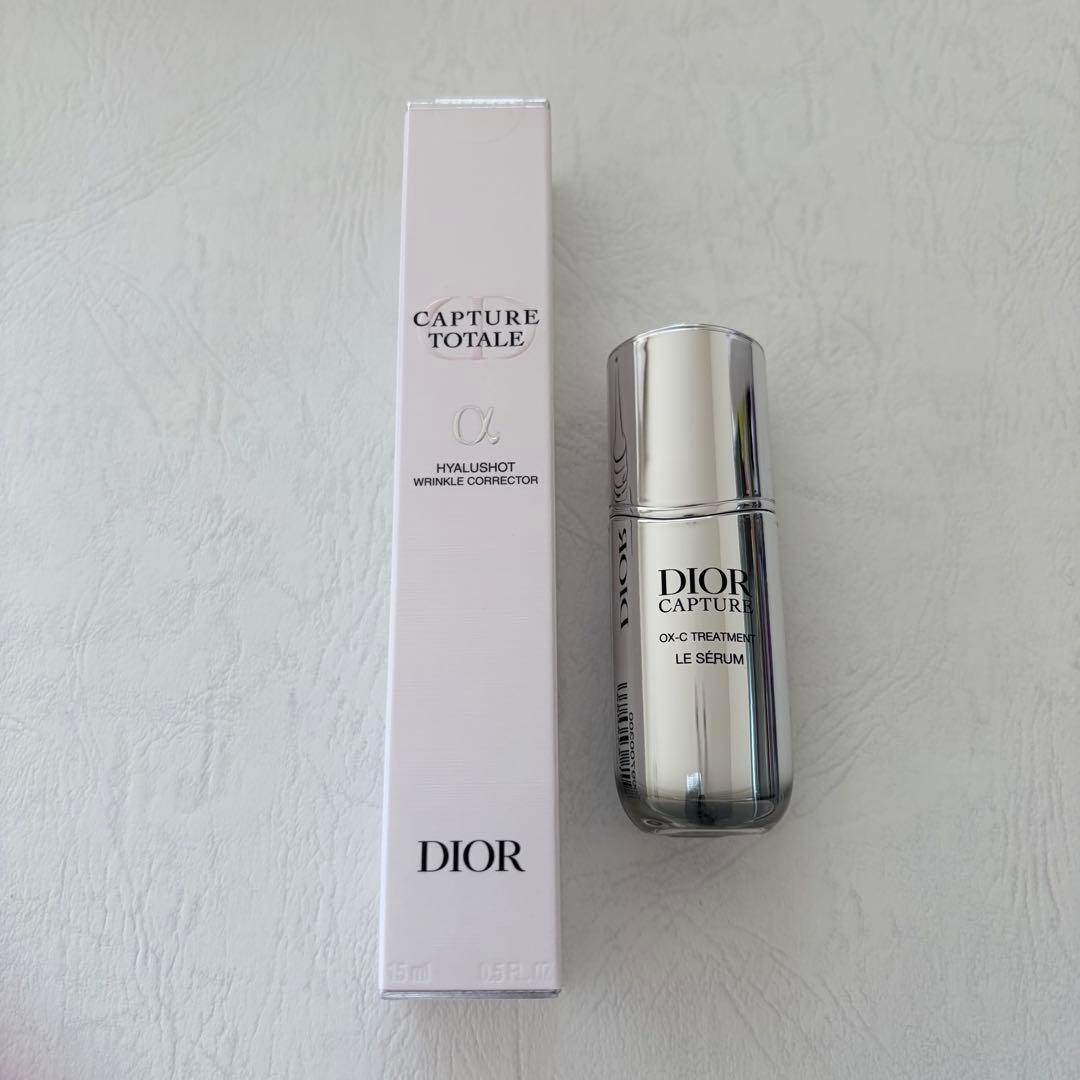 ◾️新品未開封◾️ディオール カプチュール ヒアルショット ルセラム 2点セット