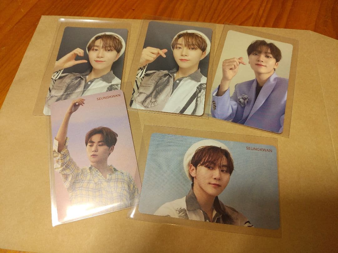 く】SEVENTEEN　舞い落ちる花びら　トレカ　スングァン　HMV　セブチ