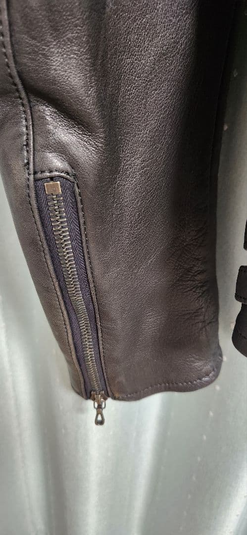 中田英寿着用 アタッチメント ラムレザー シングルライダース - メルカリ