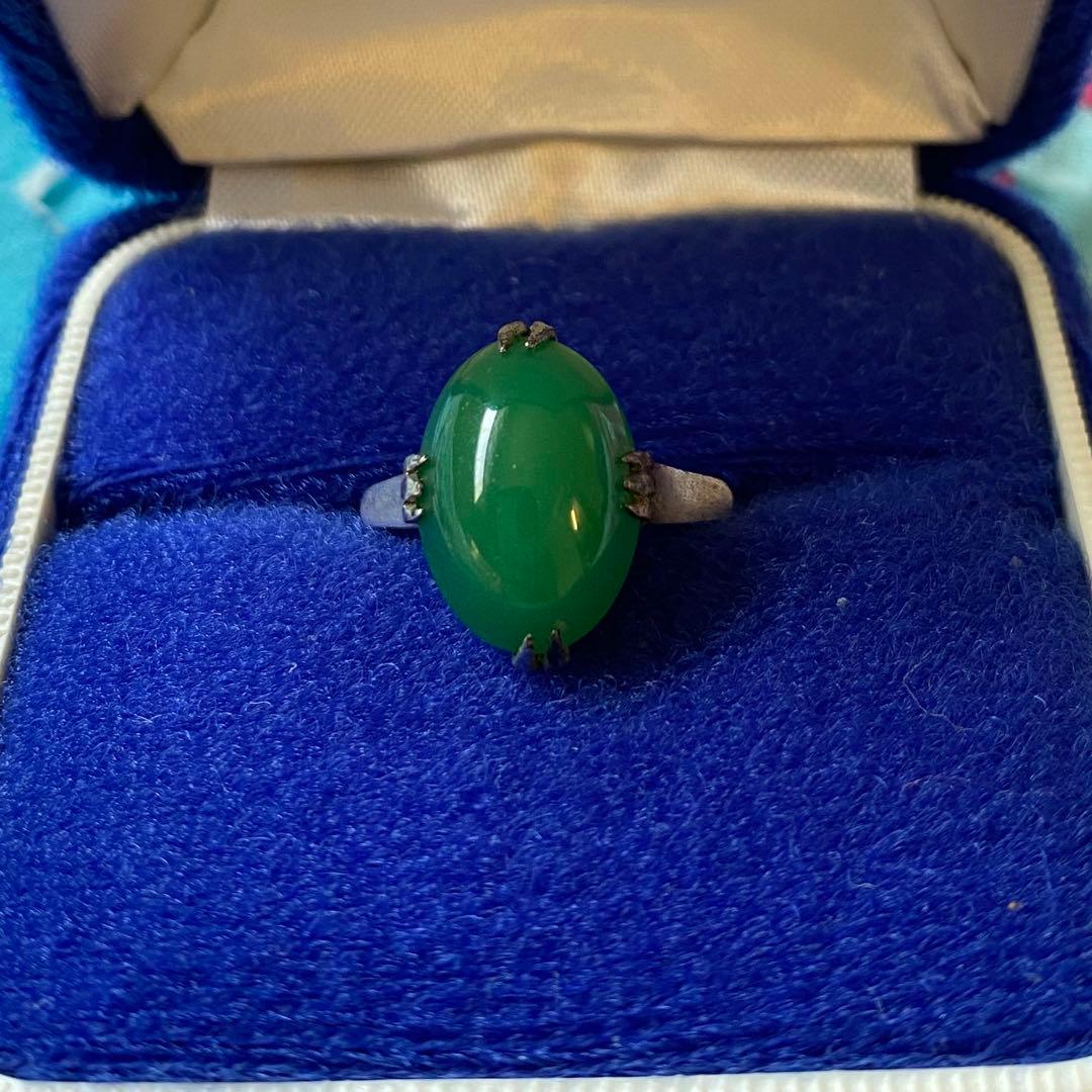 瑪瑙リング 千本透かし 昭和レトロ - メルカリ