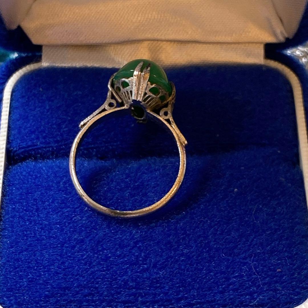 瑪瑙リング 千本透かし 昭和レトロ - メルカリ