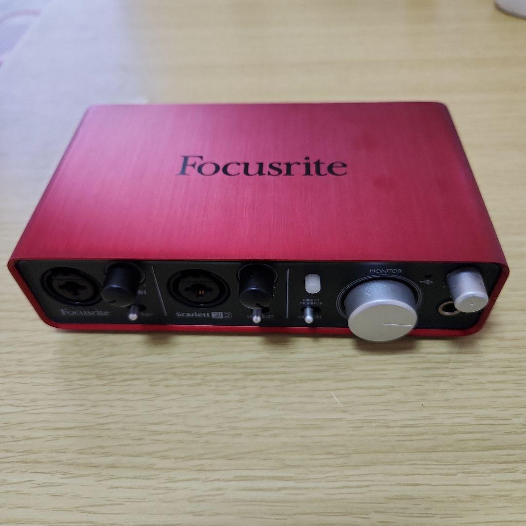 DTM・DAW focusrite scarlett 2i2