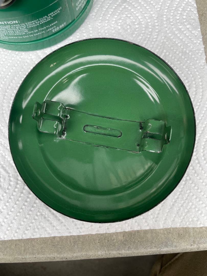 コールマン222A EASI-LITEランタン 1980年2月製造人気のカエル色