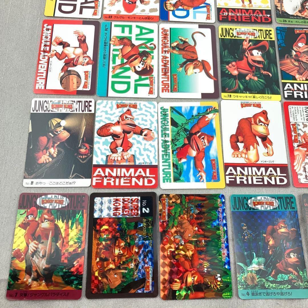 フルコンプ スーパードンキーコング カードダス パート1 全42種 箱出し