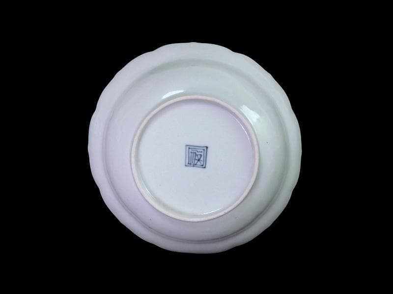 古伊万里 染付 墨弾 桜花に波 楼閣山水図 膾皿 5客 A634AS-CVz - メルカリ