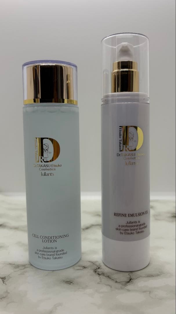 高須英津子　ジュランツ　リファインエマルジョンEXとコンディショニングローション