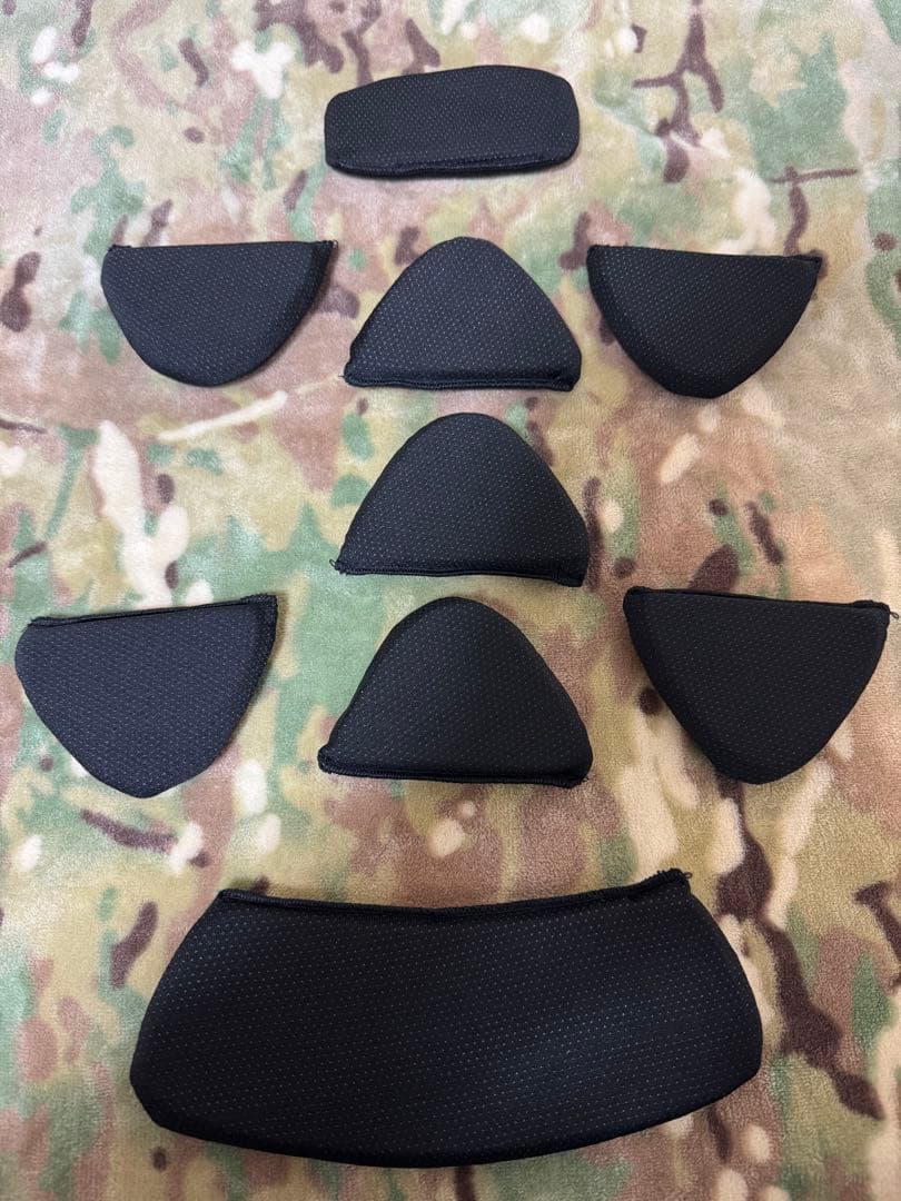 実物新品4Dtactical H.I.V.E OpsCore 用パッド 1/2”