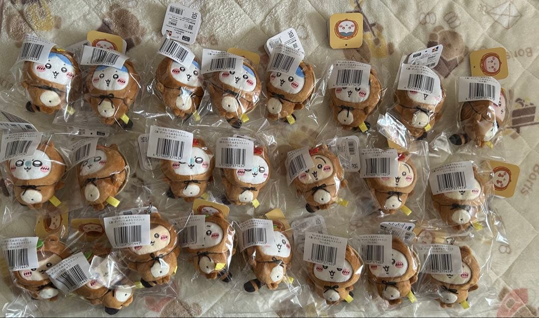 ちいかわたぬきだもんくじC賞23点まとめ売り