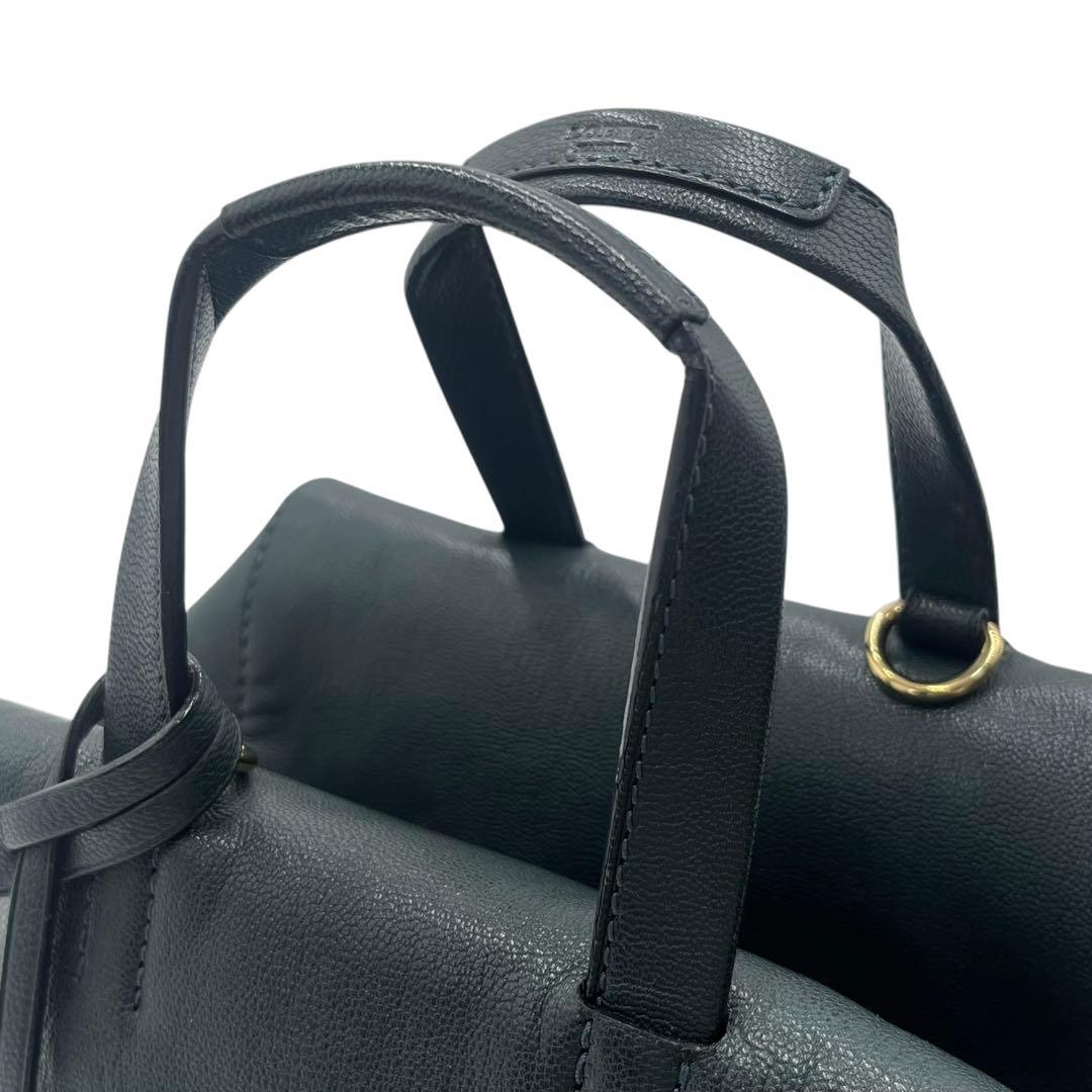 美品】LOEWEロエベ オリガミ クボ アナグラム 2way ハンドバッグ