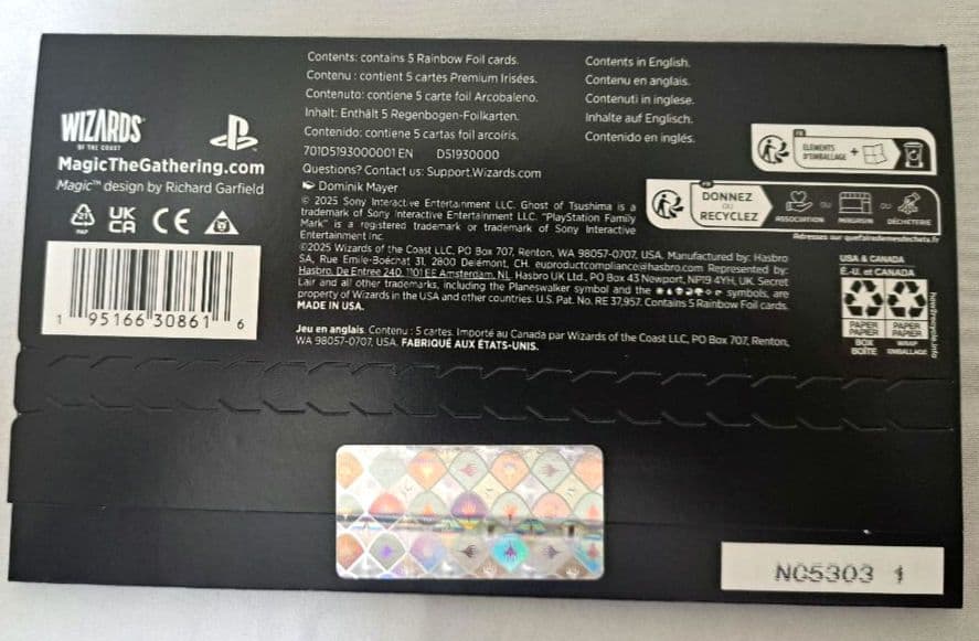 MTG Secret Lair Ghost of Tsushima Foil版 - メルカリ