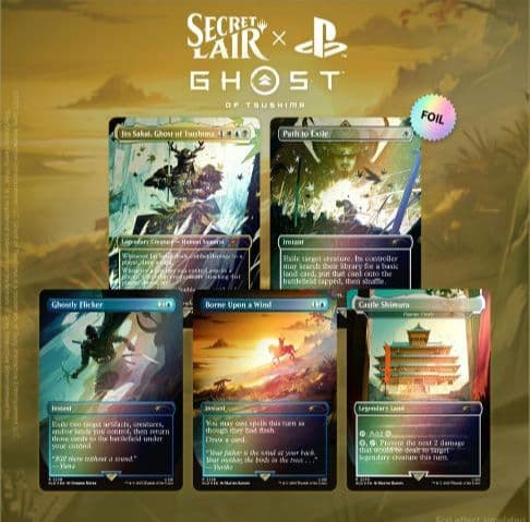 MTG Secret Lair Ghost of Tsushima Foil版 - メルカリ