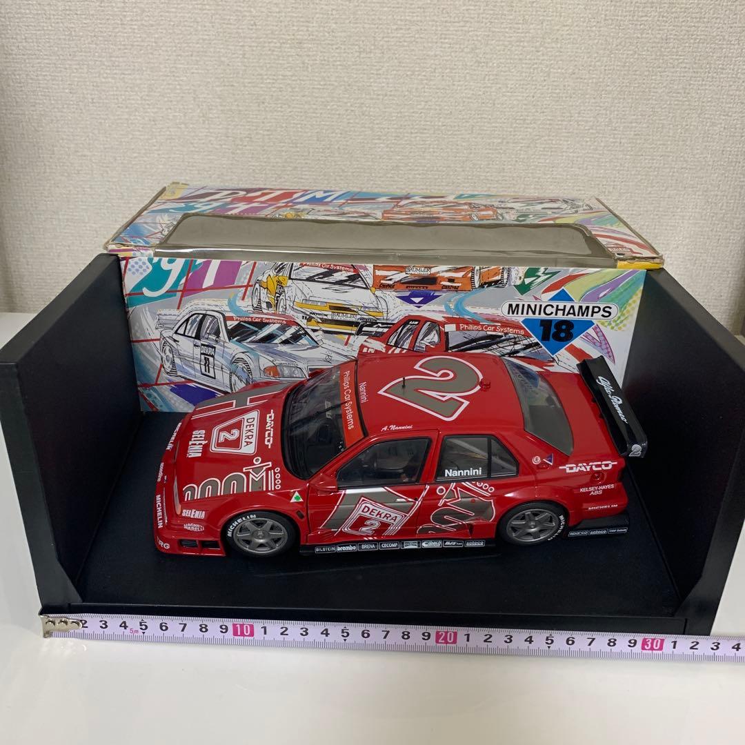 MINICHAMPS 1/18アルファロメオ155 V6 DTM Nannini