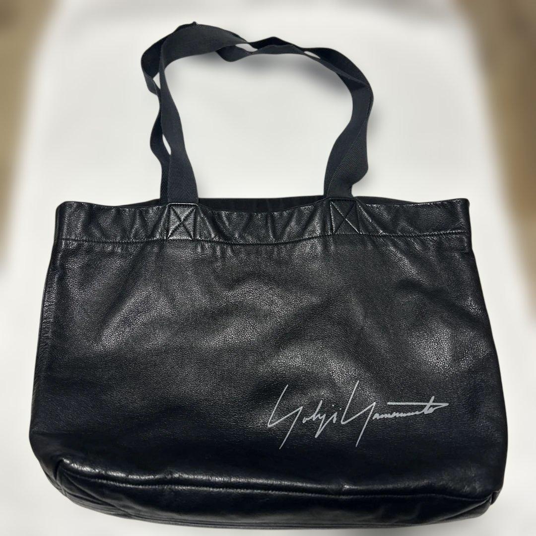 ヨウジヤマモト レザートートバッグ