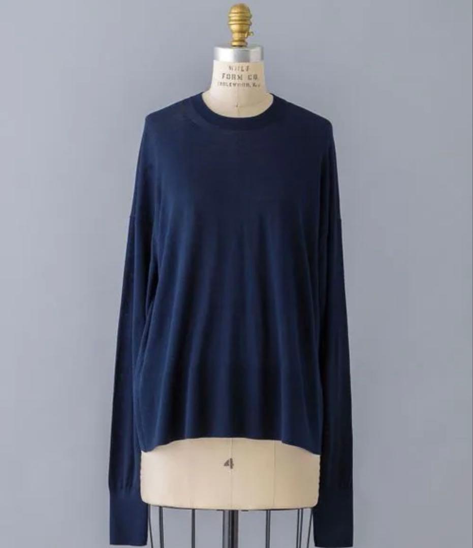 未使用　BLAMINK 18Gドロップショルダーニット n'OrLABELドロップショルダーニット』