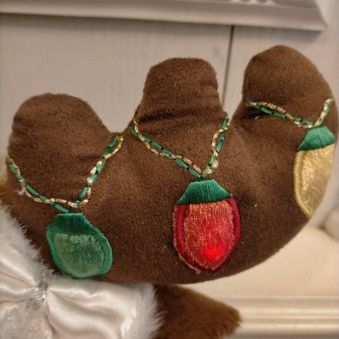 ビルドアベア クリスマスコスチューム付 トナカイぬいぐるみ 光る