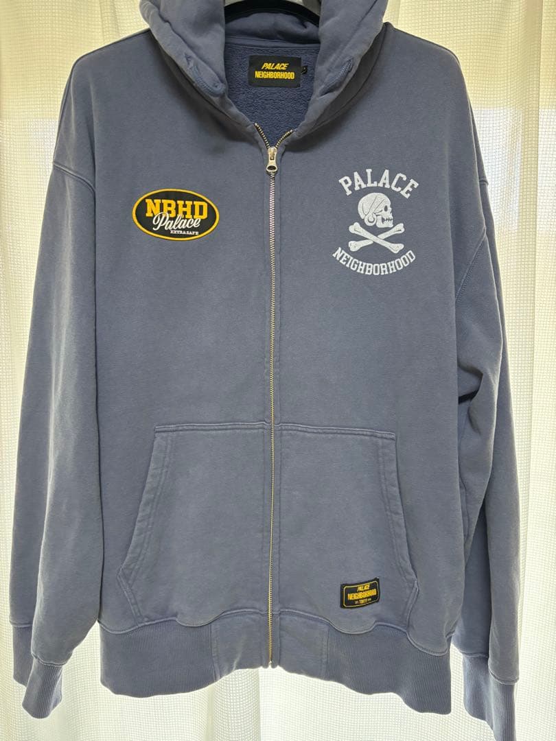 PALACE NEIGHBORHOOD ネイビー パーカー L
