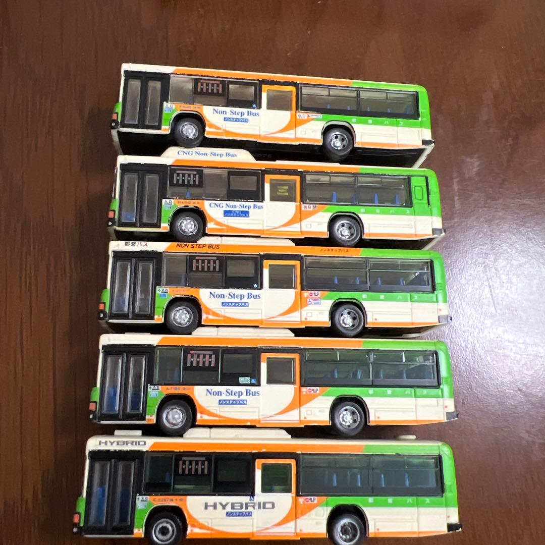 バスコレクション 都営バスコレクション いすゞエルガ5台セットA 箱