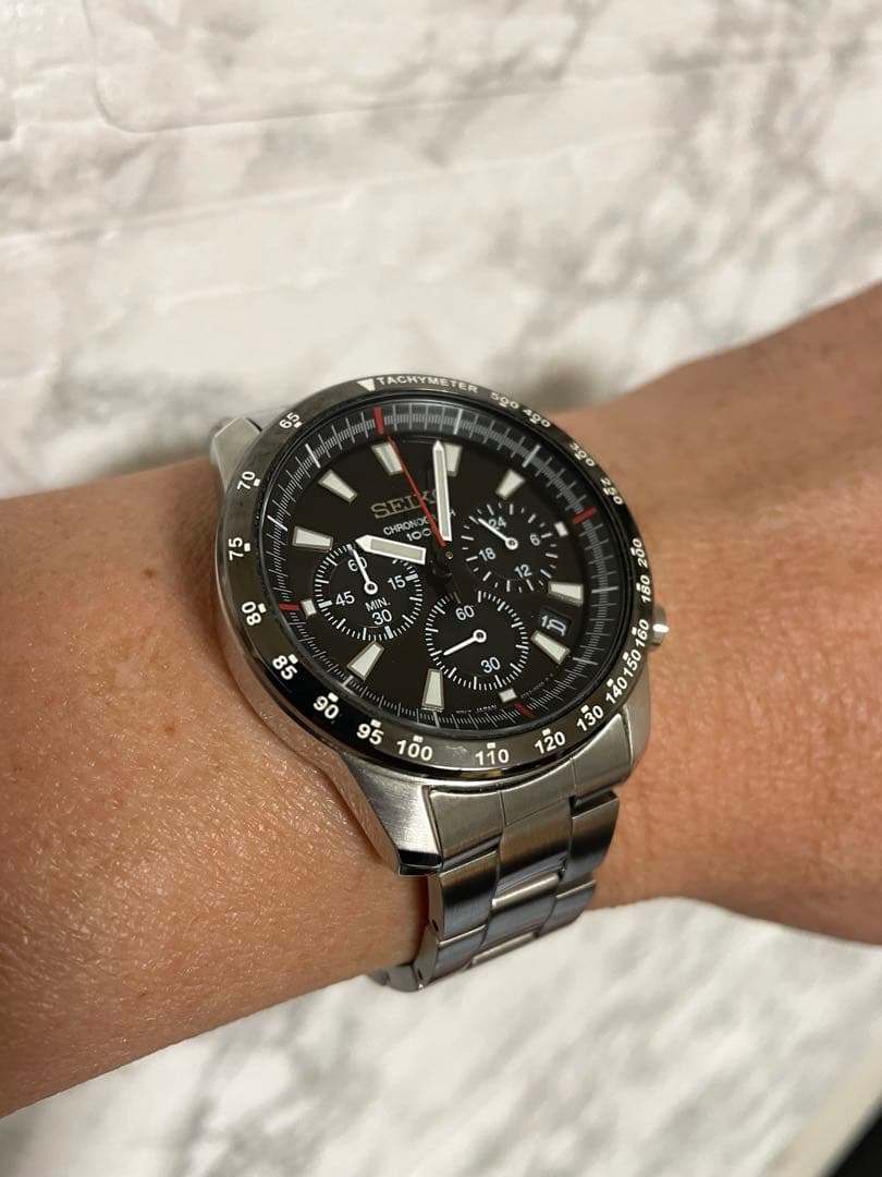 電池新品❗️美品✨SEIKO SSB031P1 6T63-00D0クロノグラフ - メルカリ