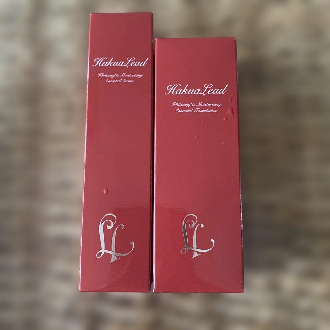 新品　未開封　ハクアリード　ホワイトニングファンデーション＋クリームのセット