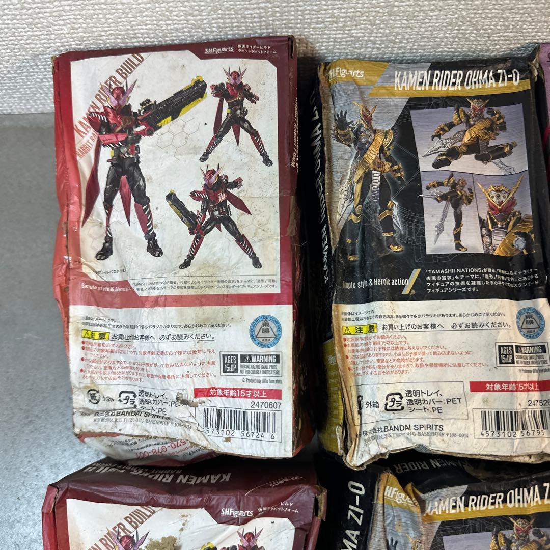 S.H.Figuarts 仮面ライダー フィギュア まとめ 現状品 7体