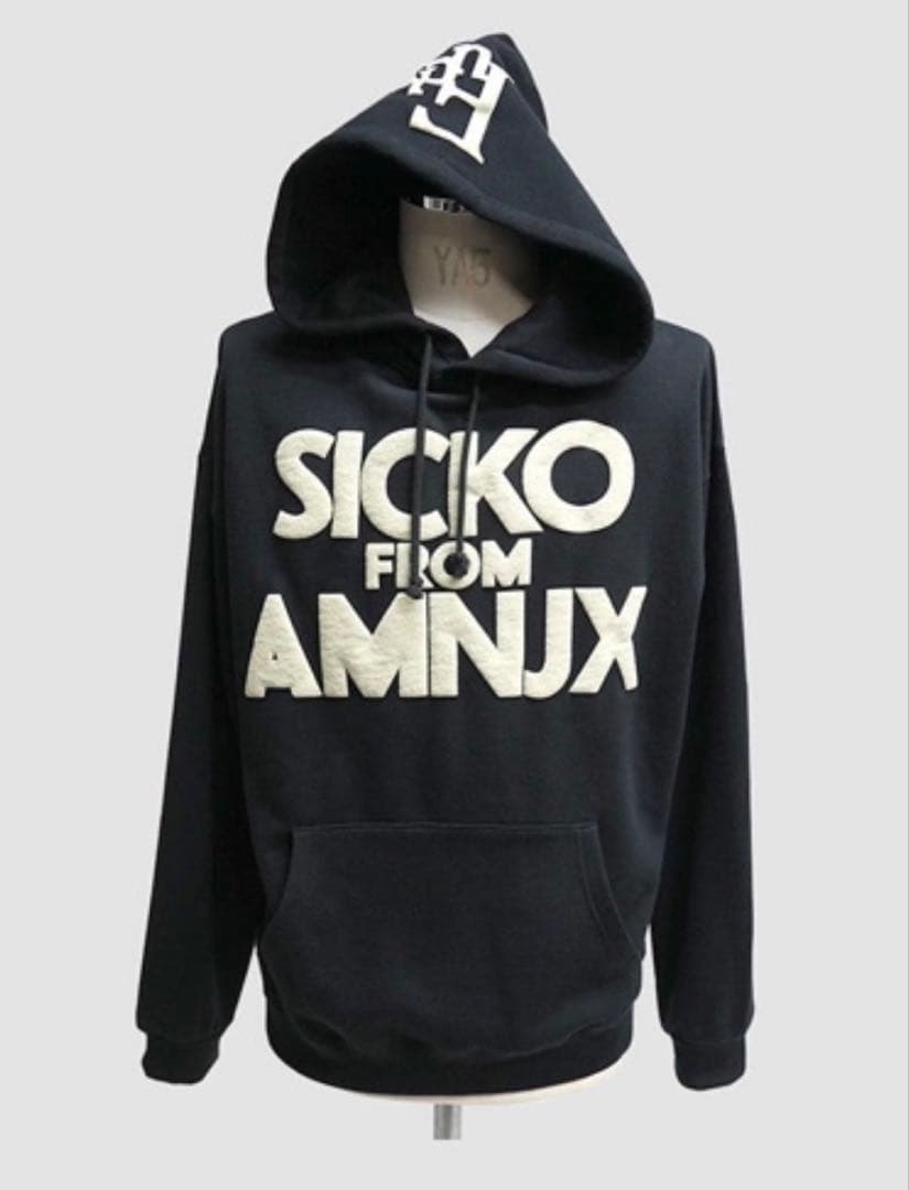 SICKOFROMAMNJXHOODIE 平本蓮着用 amnjxパーカー上 希少