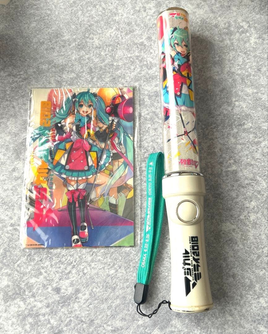 マジカルミライ　マジミラ　2018 ペンライト　初音ミク ペンライトフィルム
