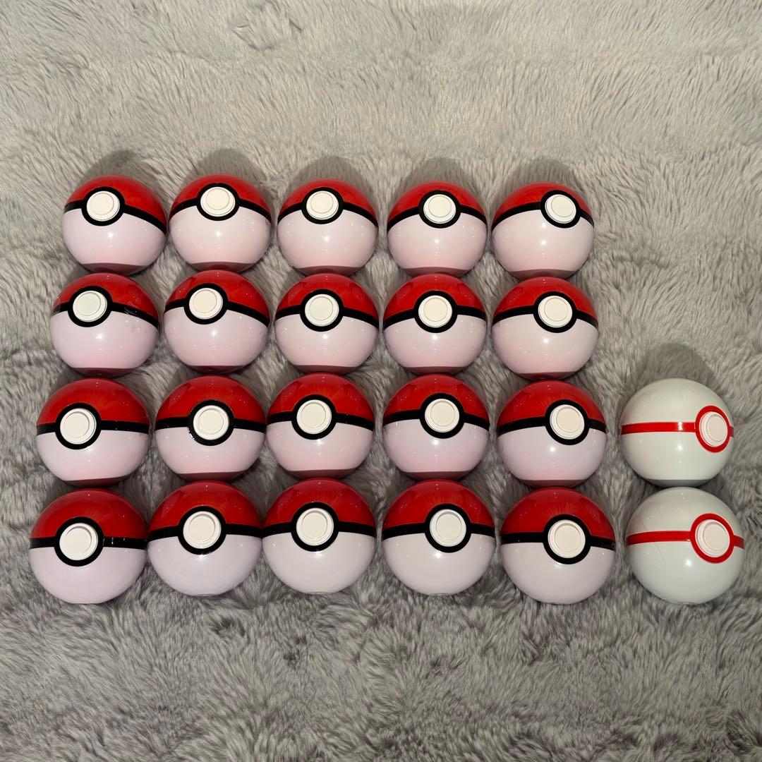 ポケパークカントー ピンバッジ 未開封20個 プレミアボール2個付き