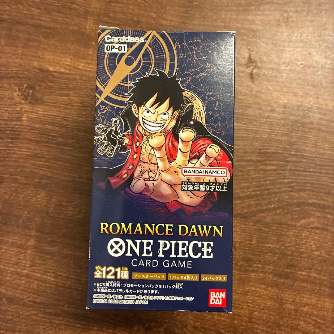 新品未開封 ROMANCE DAWN ONE PIECE カードゲーム - メルカリ
