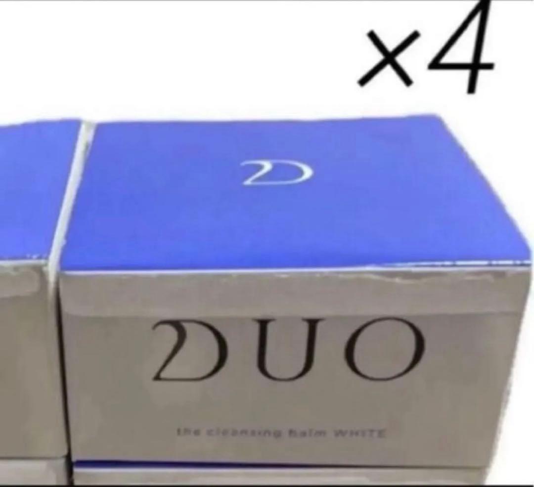 新品 DUO クレンジングバーム ホワイト 90g デュオ 青 クレンジング