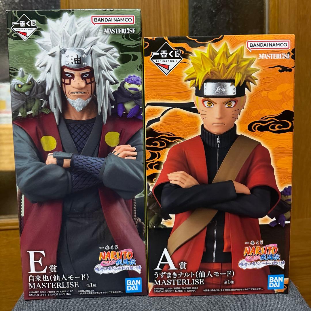 ナルト MASTERLISE 仙人モード A賞 一番くじ NARUTO-ナルト- , 疾風伝