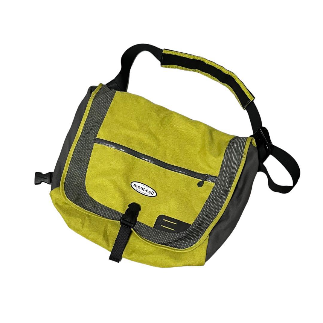 00s mont-bell ナイロンギミックショルダーバッグ　テック系　y2k