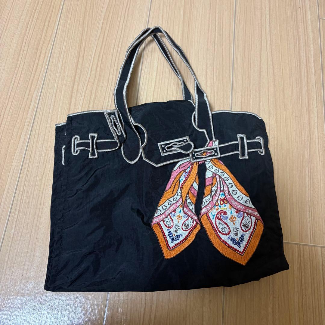 ラクゼット lacousette スヌーピー スカーフ Sサイズ 黒 - メルカリ