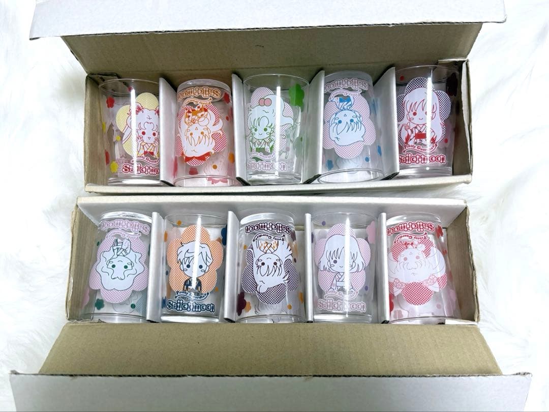 美少女戦士セーラームーン 2003年グラス コップ 10周年 ミュージカル