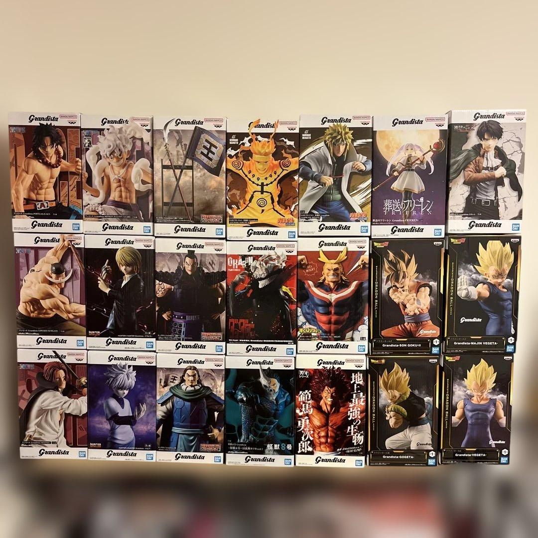 グランディスタ フィギュア 18種セット　被りなし