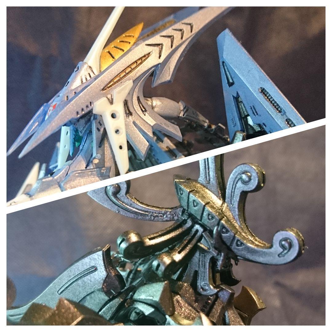 ゲートシオンマーク3リッタージェット VS ダッカス ファイブスター物語完成品