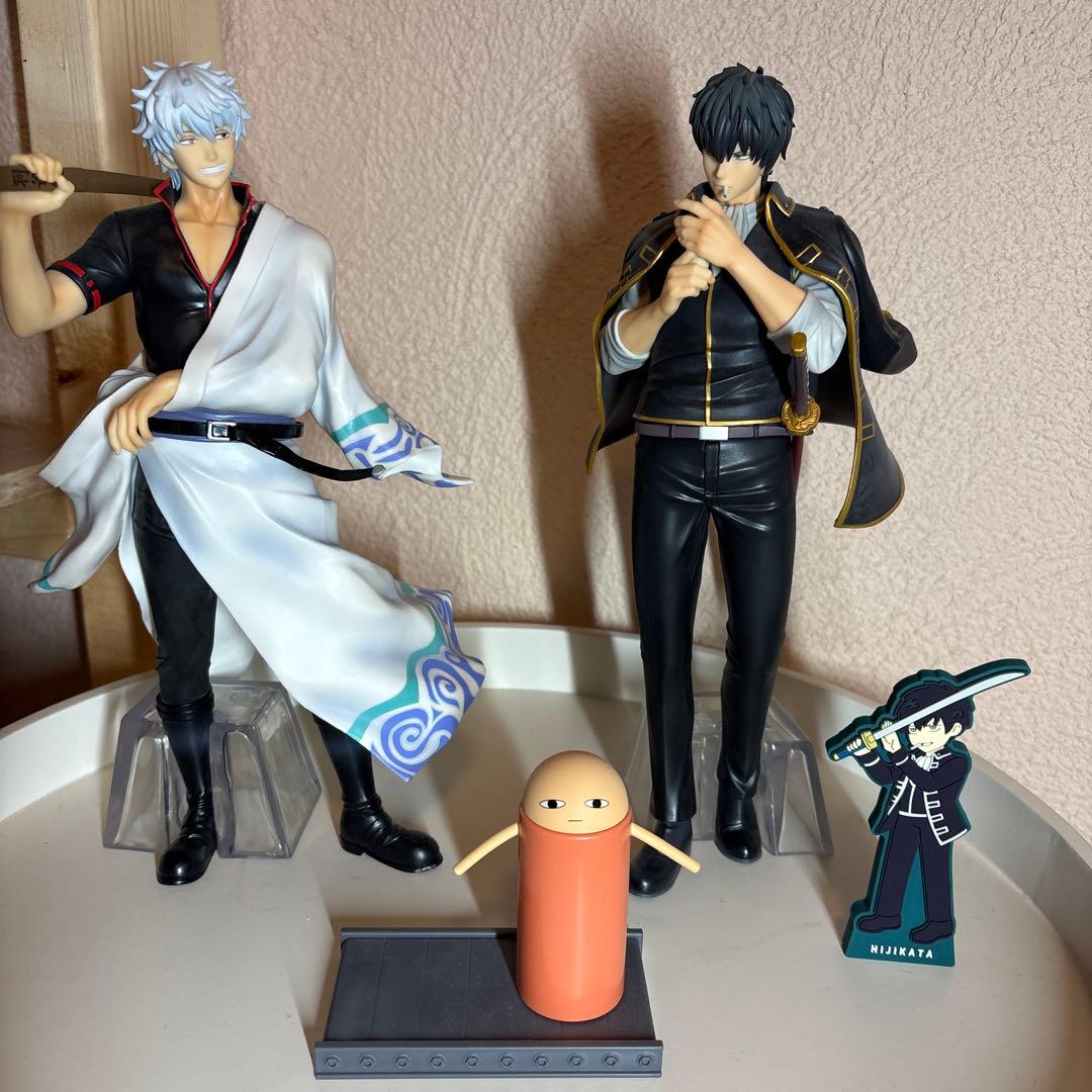 銀魂　一番くじ　フィギュア　土方十四郎　坂田銀時　ジャスタウェイ