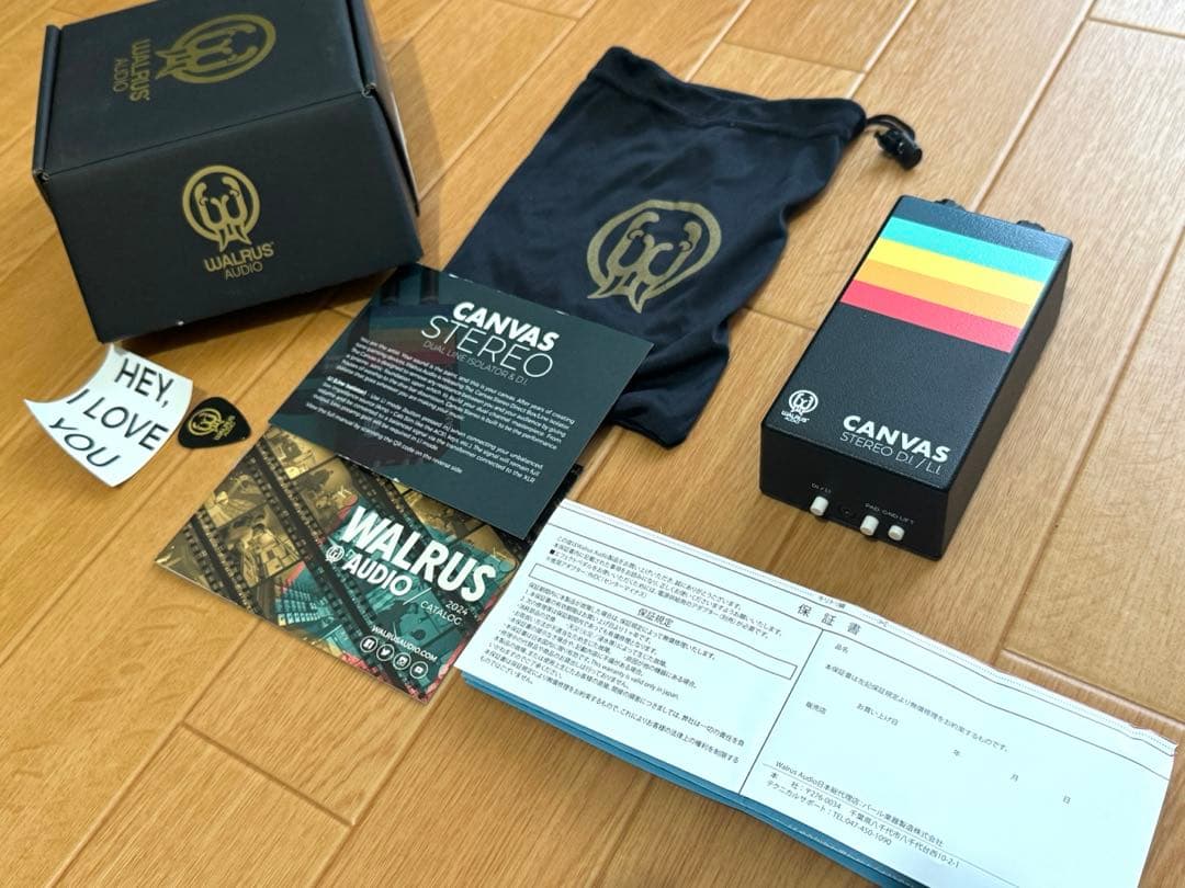 ◾️WALRUS AUDIO CANVAS STEREO DI ・ステレオDI