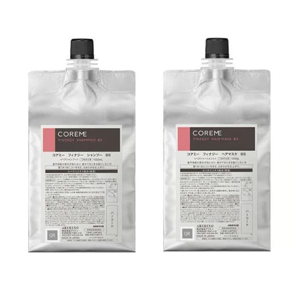 コアミー フィナジー BS シャンプー1000ml ヘアマスク1000g セット