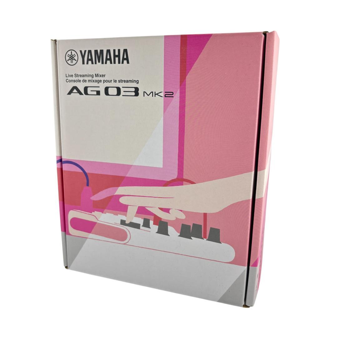【新品未使用】YAMAHA AG03 MK2 ライブストリーミングミキサー