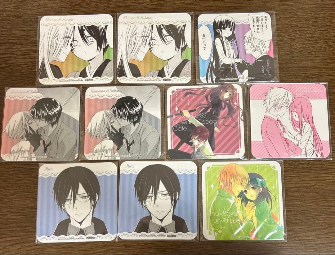 2️⃣ いぬぼくカフェ コースター - メルカリ