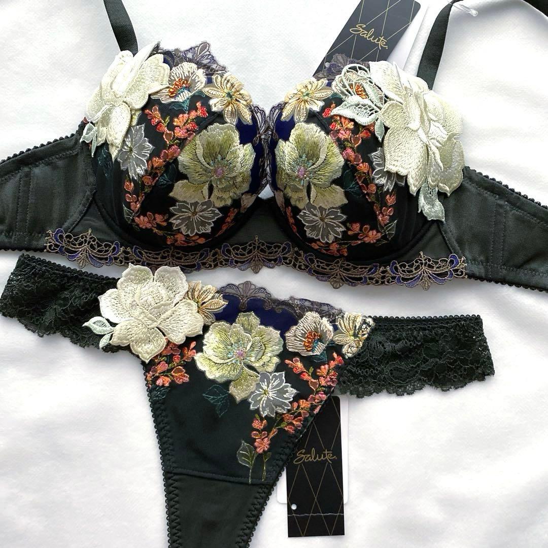 サルート 93グループ ブラ E65 & ソング M & ガーター M GR - メルカリ