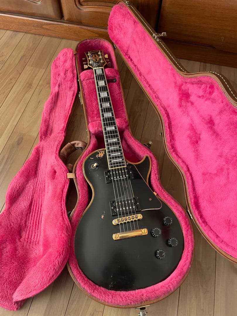 Gibson lespaul custom 87年製 1987 Gibson Les Paul Custom Cherry Sunburst | The Music Zoo