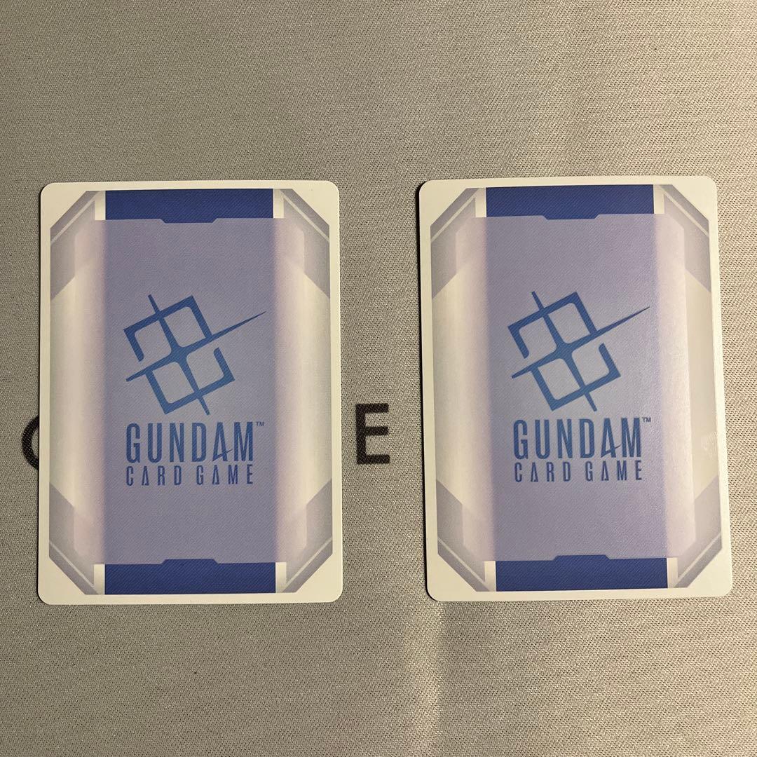 ガンダムカードゲーム 女子高生と運び屋 C＋ パラレル2枚セット - メルカリ
