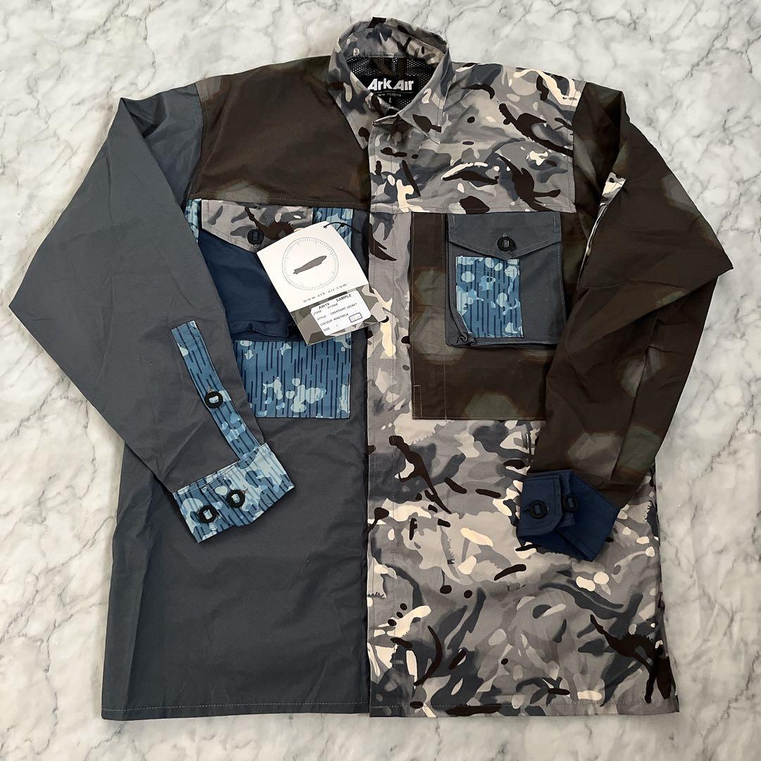 ArkAir ミリタリージャケット メンズ L 迷彩柄