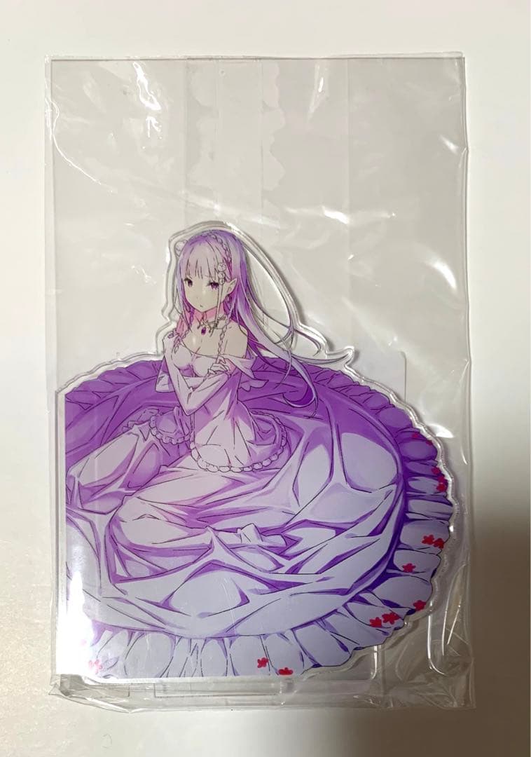 リゼロ　30巻ゲーマーズ限定　アクスタ　エミリア Re:ゼロから始める異世界生活 アクリルスタンド エミリアの誕生日生活