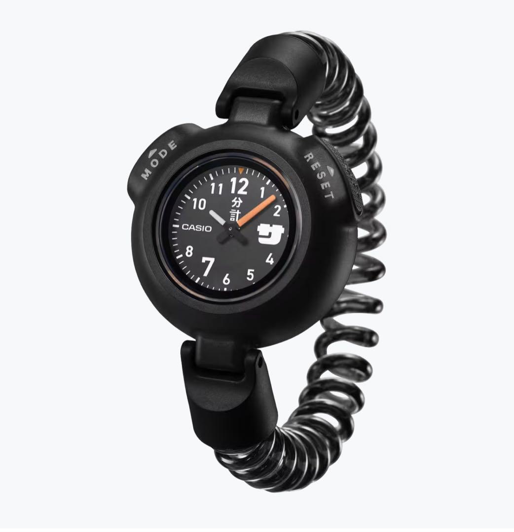 サウナ時計 サ時計 CASIO ブラック SAN-100H-1BJR 新品