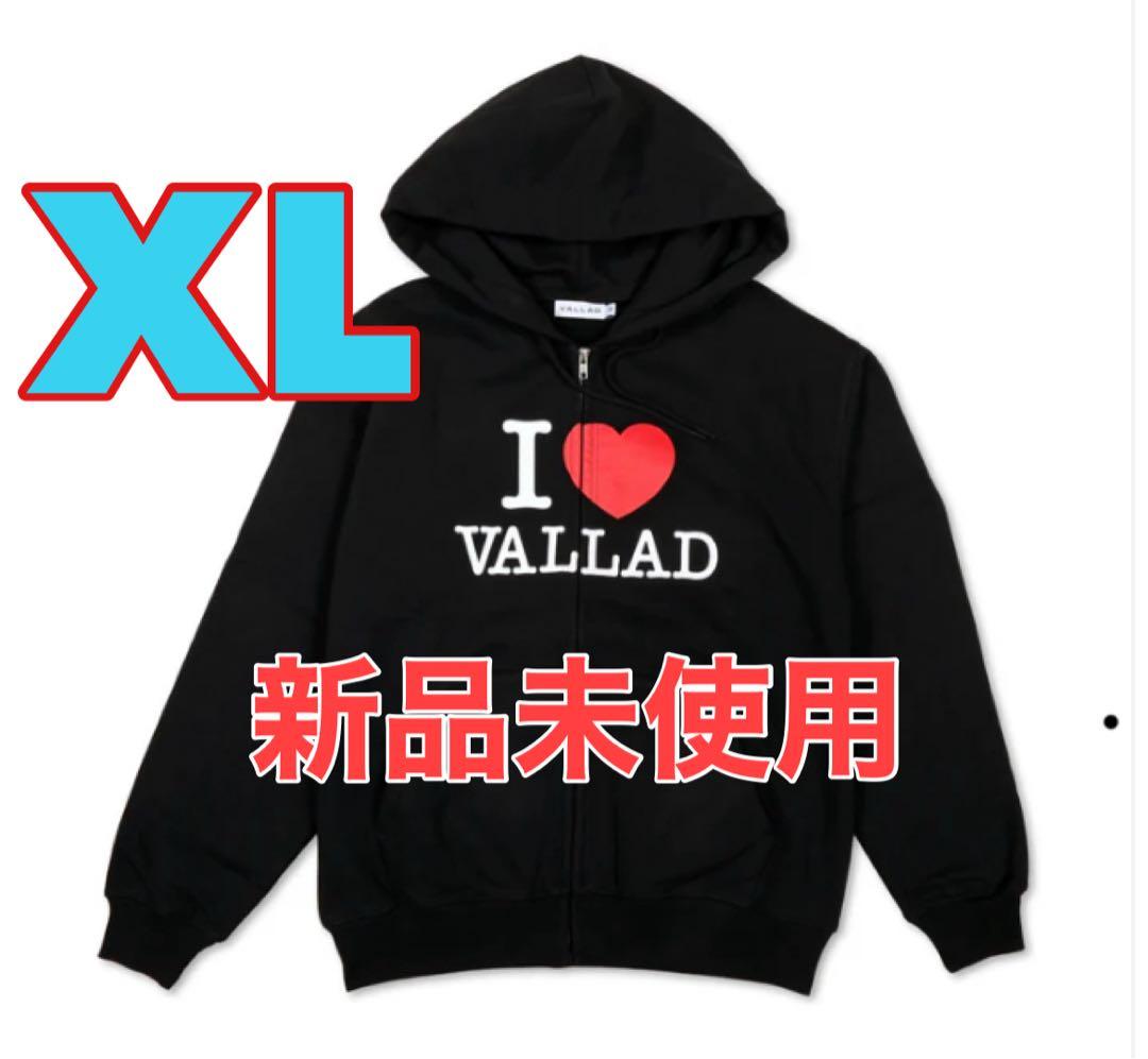 トップス I LOVE VALLAD HOODIE