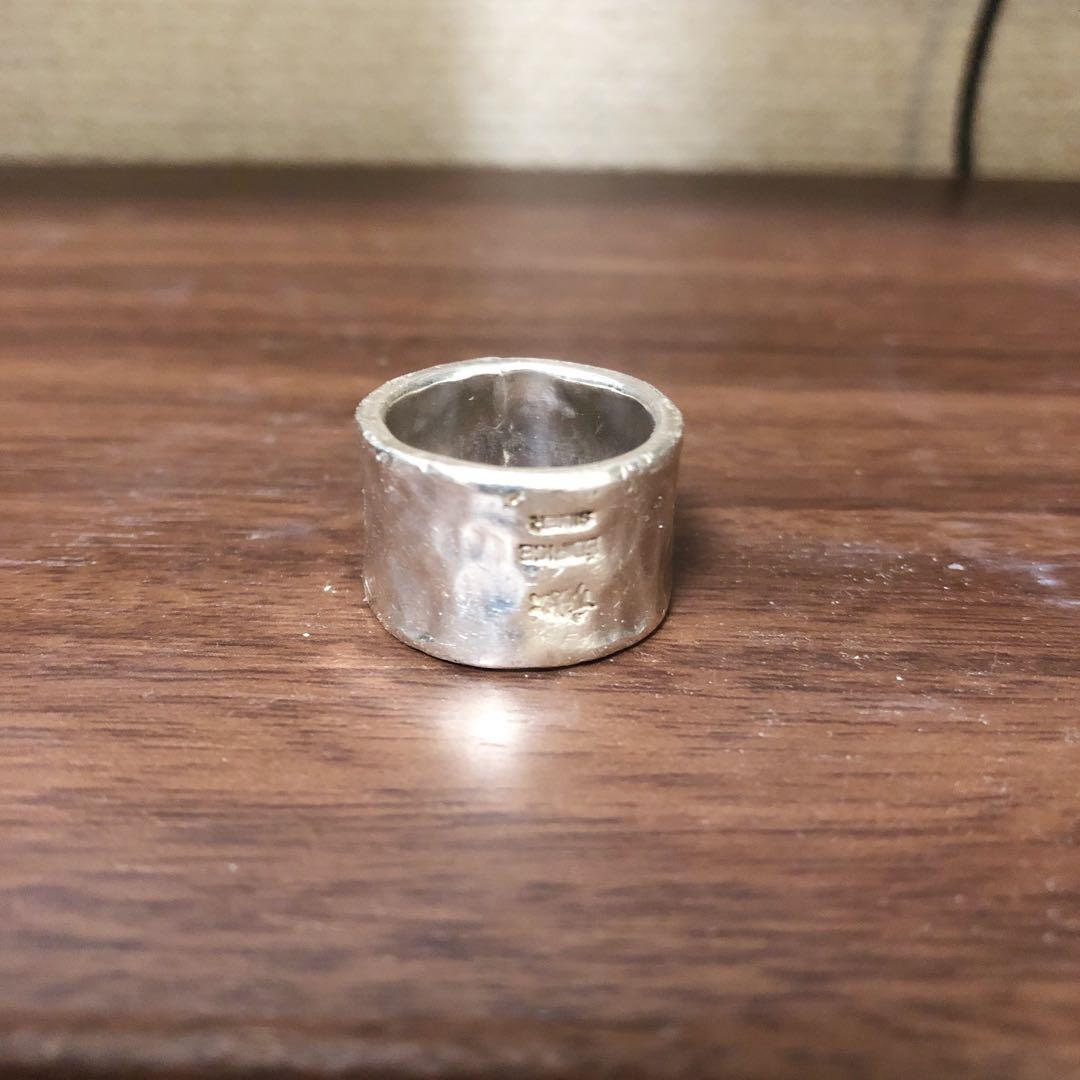 市松 シルバーリングsilver925 16号 edifice コラボ 指輪 - メルカリ