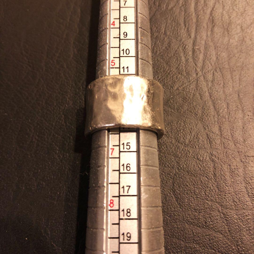 市松 シルバーリングsilver925 16号 edifice コラボ 指輪 - メルカリ