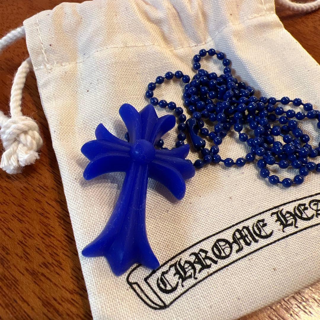 正月セール新品★CHROME HEARTS ラバークロス ネックレス★未使用品